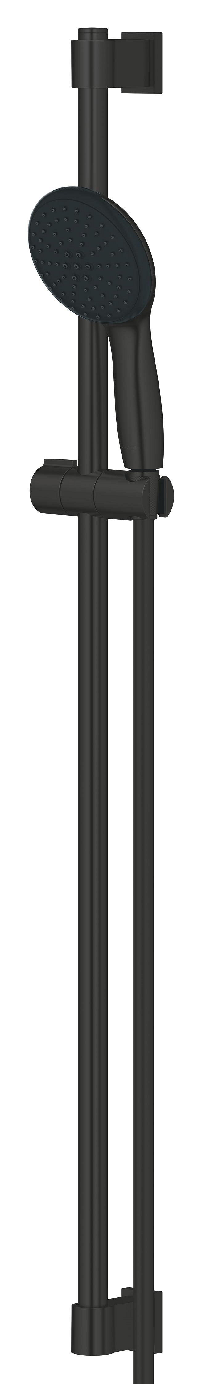 Coloana dus Grohe 269542431, 1.75 m, 110 mm, 900 mm, 2 functii para dus, 1/2 conexiune furtun, Negru