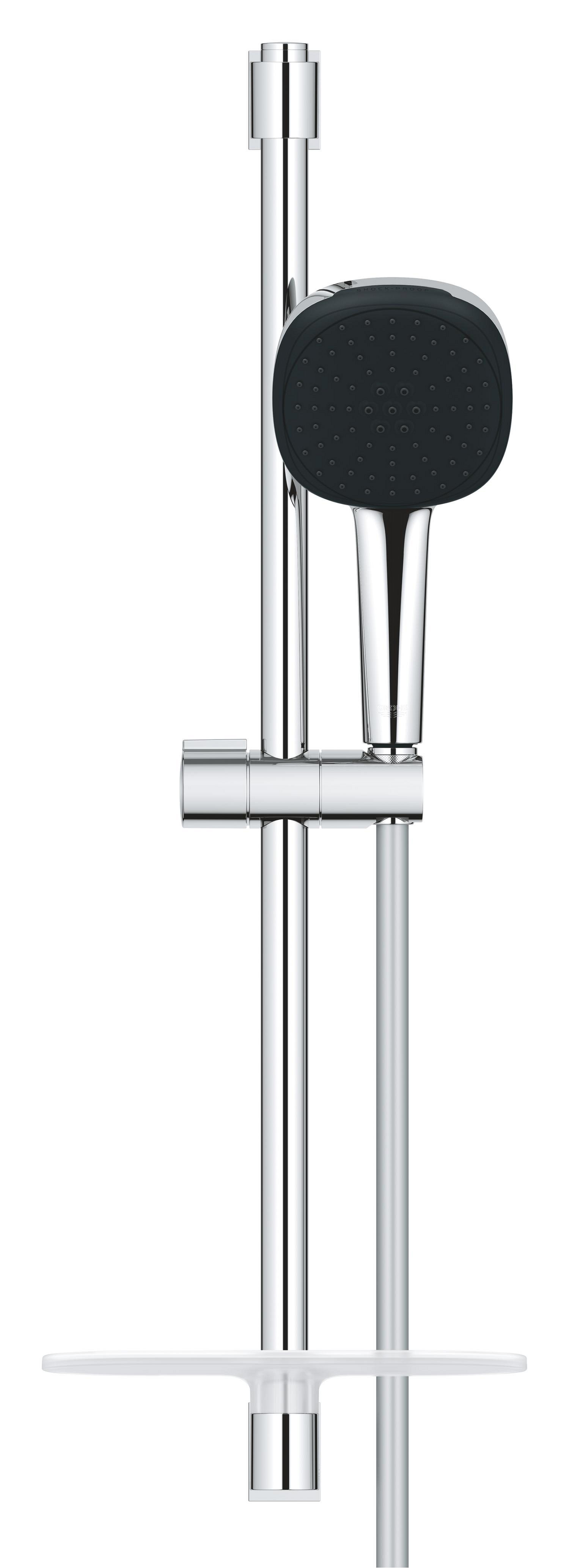 Coloana dus Grohe 26929001, 1.75 m, 110 mm, 620 mm, 2 functii para dus, 1/2 conexiune furtun, conexiune universala, Crom