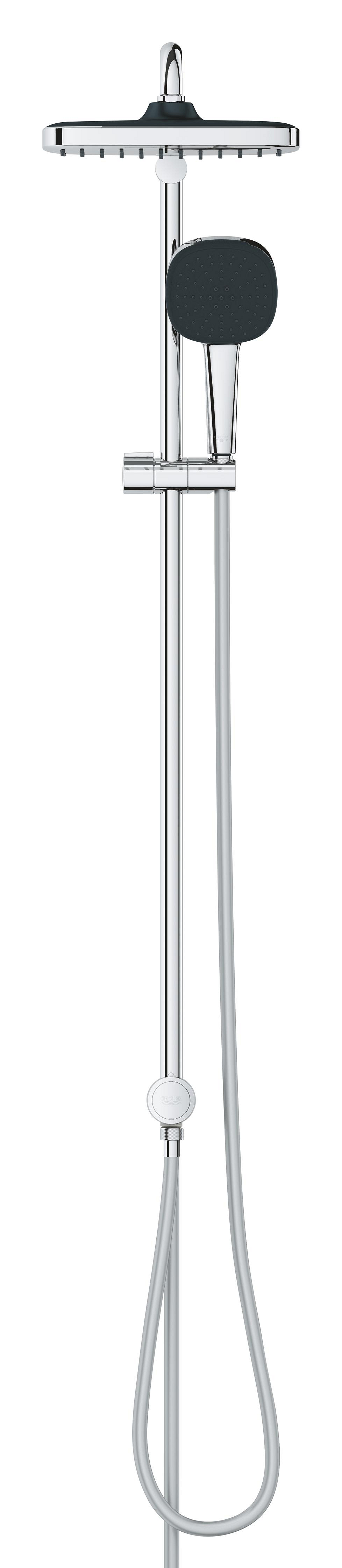 Coloana dus Grohe 26986001, 1.5 m, 110 mm, 1136 mm, 250 mm, 2 functii para dus, 1/2 conexiune furtun, Crom