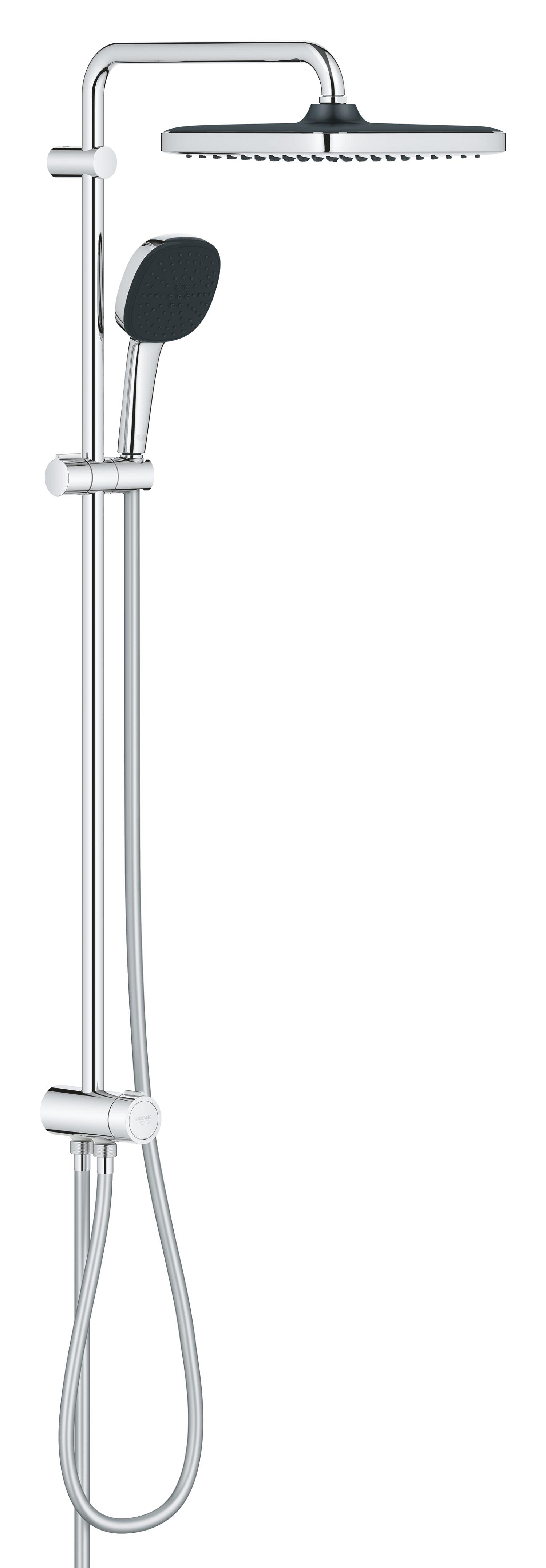 Coloana dus Grohe 26986001, 1.5 m, 110 mm, 1136 mm, 250 mm, 2 functii para dus, 1/2 conexiune furtun, Crom