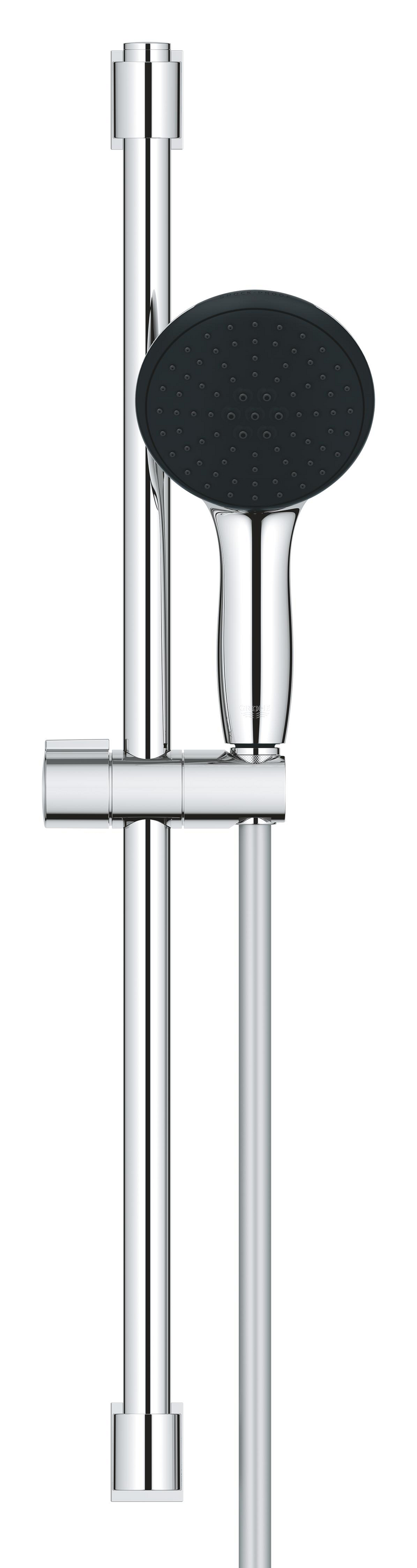 Coloana dus Grohe 27948001, 1.75 m, 110 mm, 620 mm, 2 functii para dus, 1/2 conexiune furtun, conexiune universala, Crom