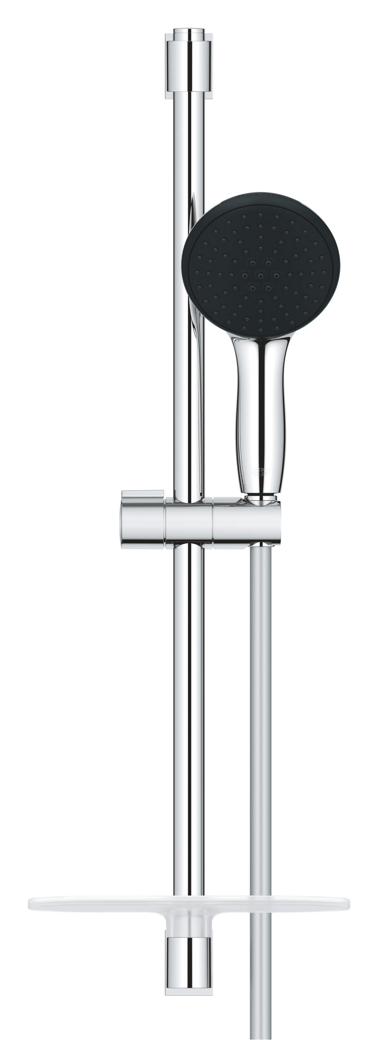 Coloana dus Grohe 26952001, 1.75 m, 110 mm, 620 mm, 2 functii para dus, 1/2 conexiune furtun, conexiune universala, Crom
