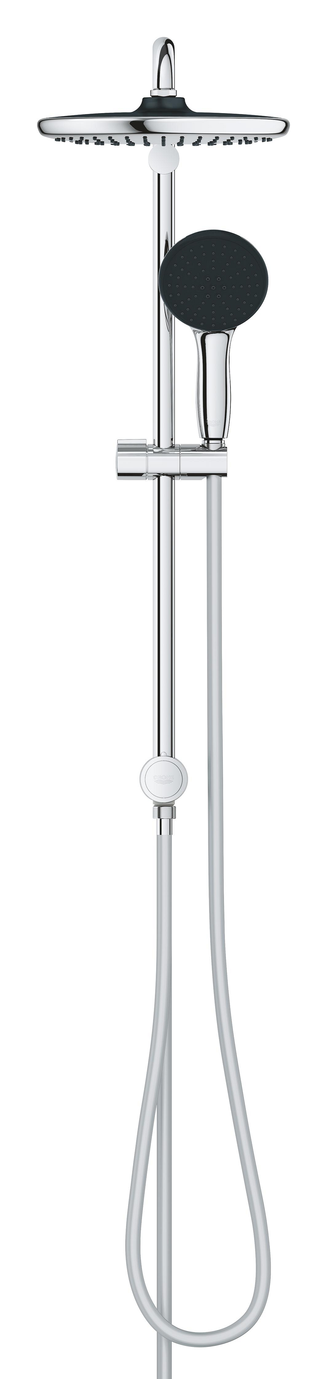 Coloana de dus Grohe 26680001, dus Vitalio Start 250, montaj aparent, 