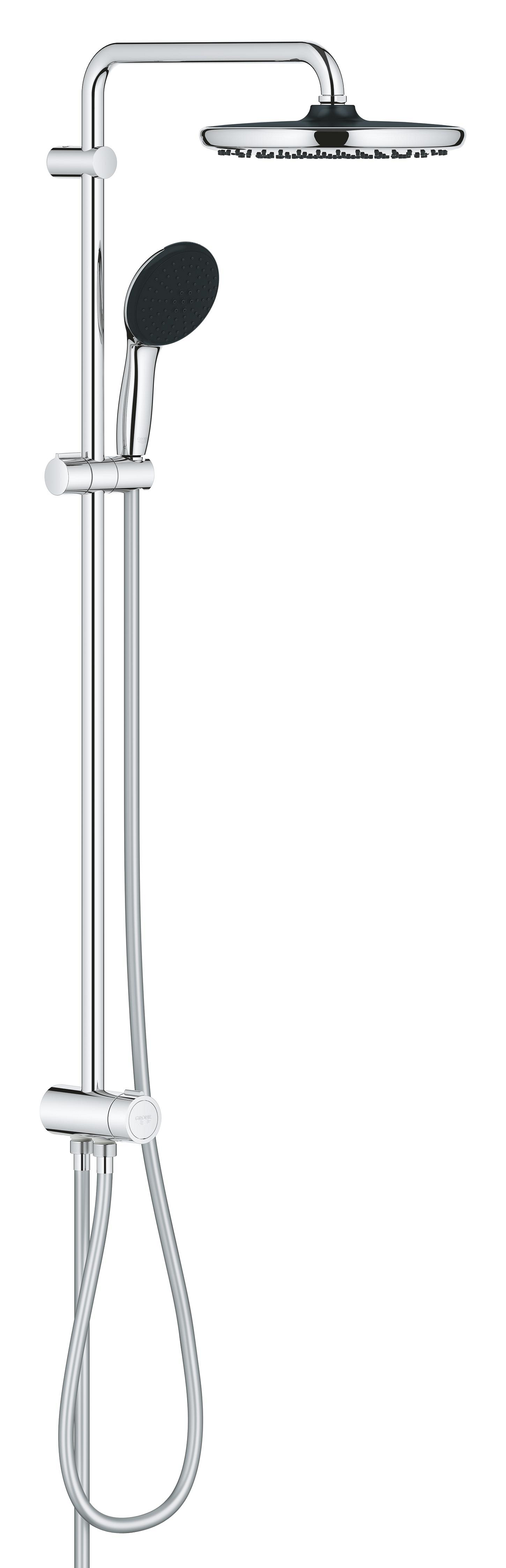 Coloana dus Grohe 26989001, 1.5 m, 110 mm, 1136 mm, 250 mm, 2 functii para dus, 1/2 conexiune furtun, Crom