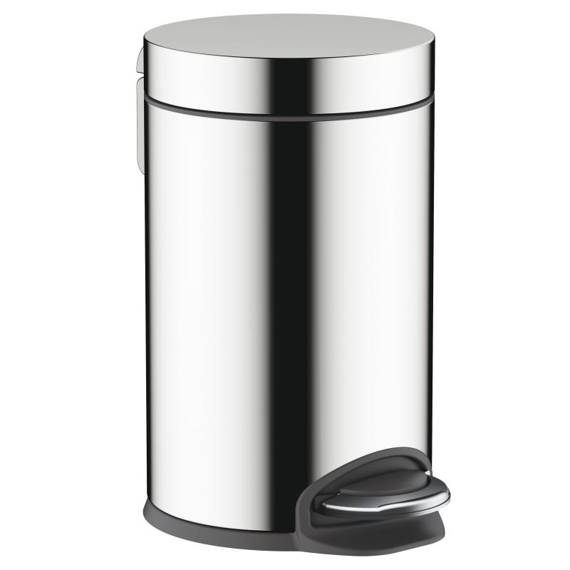 Hansgrohe Cos pentru baie hansgrohe addstoris 41775000, cu pedala, 3 l, capac, softclose, crom