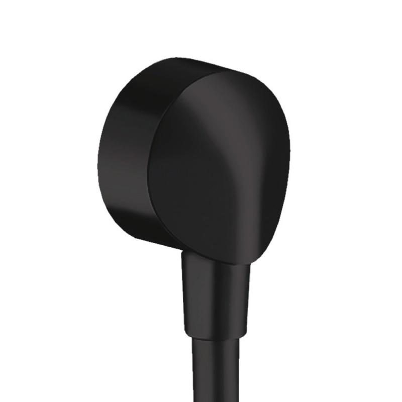 Hansgrohe Cot dus hansgrohe fixfit 27454670, 1/2'' x 1/2'', anti-reflux, mat, negru
