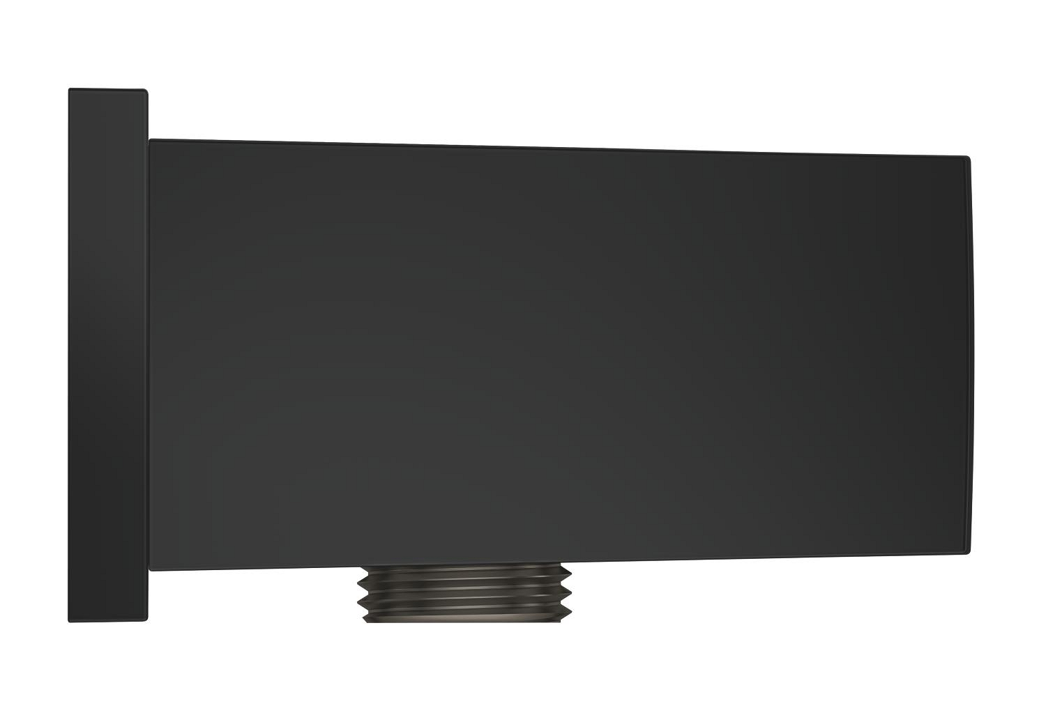 Cot iesire dus Grohe 263702430, 88 mm, 52 mm, 1/2 diametru filet iesire, 1/2 diametru filet alimentare, Negru