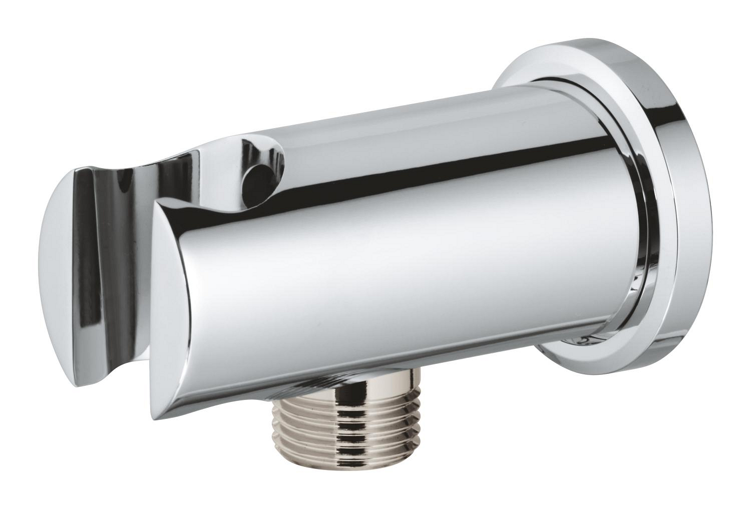 Cot iesire dus Grohe 26658000, 86 mm, 48 mm, 1/2 diametru filet iesire, 1/2 diametru filet alimentare, Crom