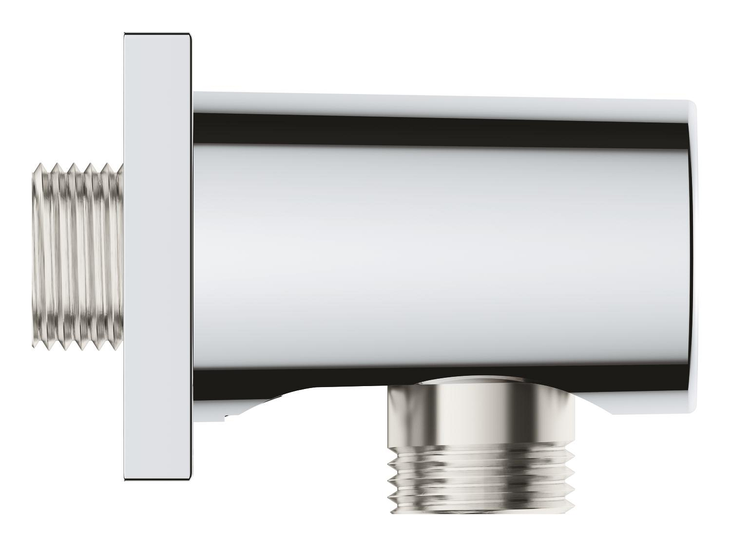 Cot iesire dus Grohe 27076000, 54 mm, 50 mm, 1/2 diametru filet iesire, 1/2 diametru filet alimentare, Crom