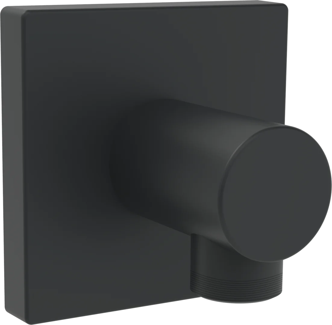 Hansa Cot iesire dus hansa elbow, 1/2'' x 1/2'', mat, negru, 5118017033
