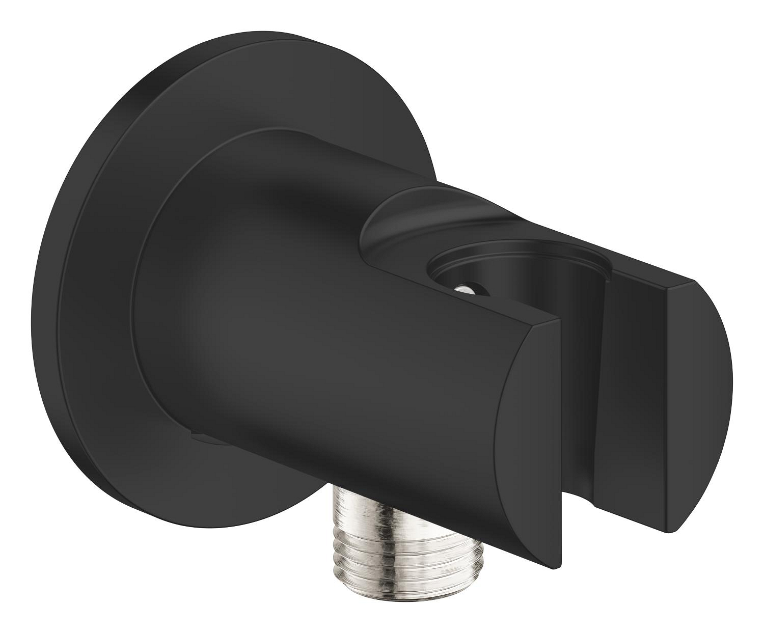 Grohe Cot iesire grohe vitalio, 1/2'' x 1/2'', suport para, mat, negru, 269622431
