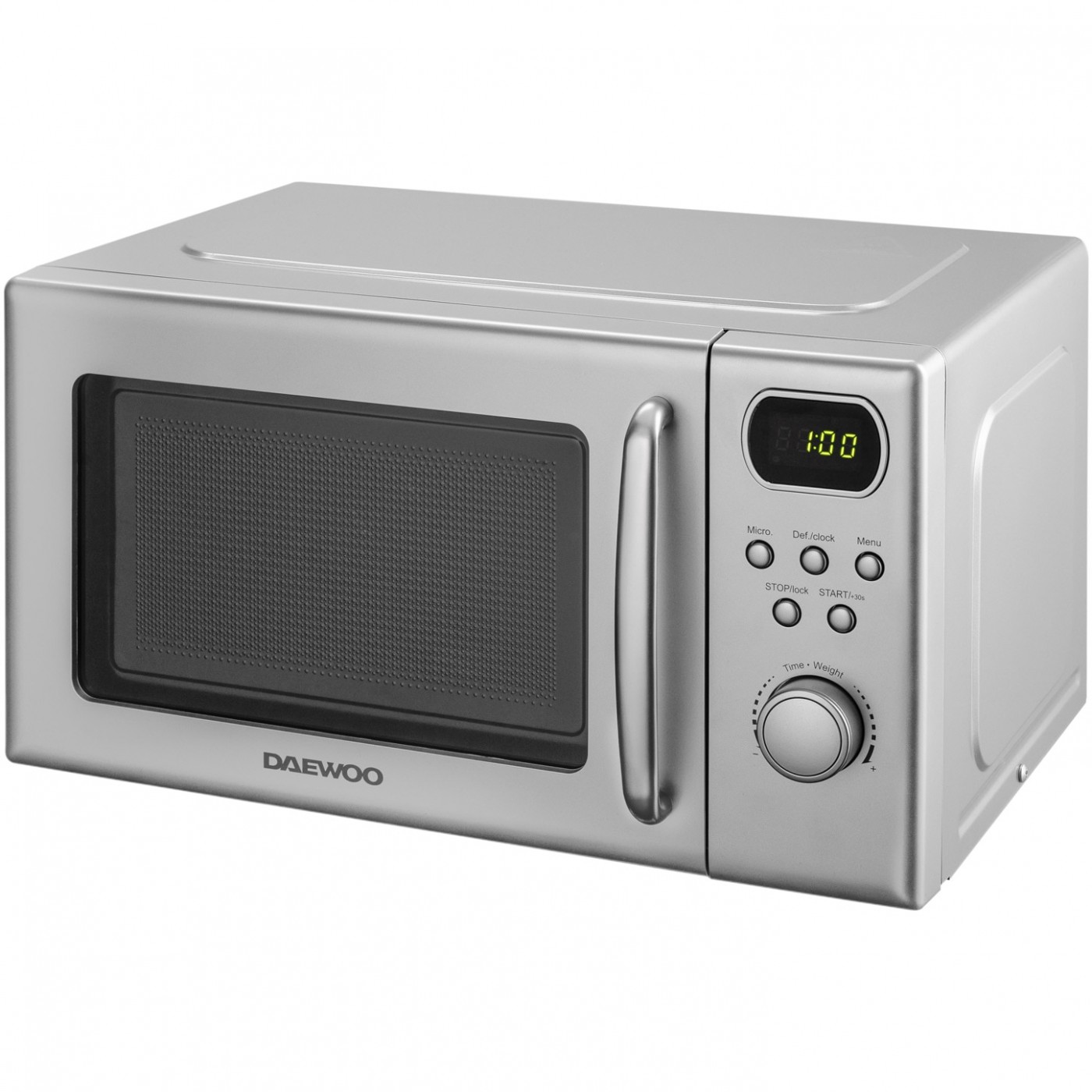 Cuptor cu Daewoo KOR-6S2BS-2, microunde, putere w 700, capacitate l 20