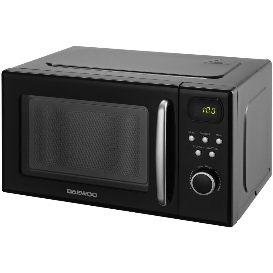 Cuptor cu Daewoo KOR-6S2BK-2, microunde, putere w 700, capacitate l 20