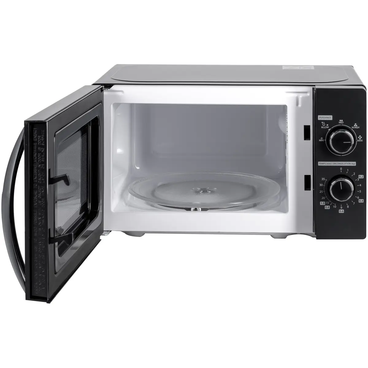 Cuptor cu Toshiba MW-MM20PBK, microunde, putere w 800, capacitate l 20