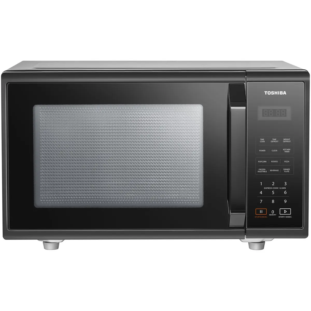 Cuptor cu Toshiba MM-EM23PBK, microunde, putere w 800, capacitate l 23