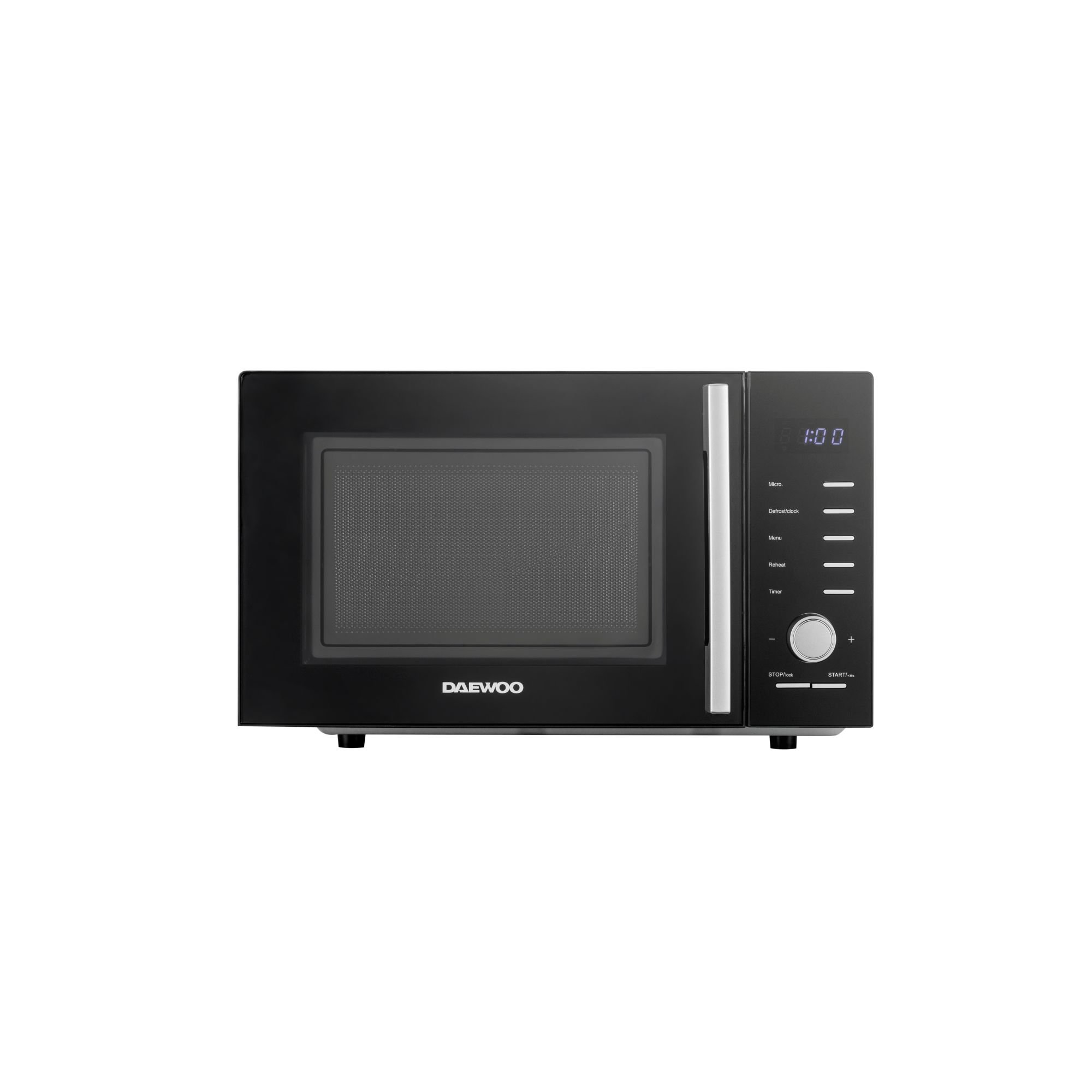 Cuptor microunde Daewoo KOR-25RBK, 850 W, 25 l, microunde, negru