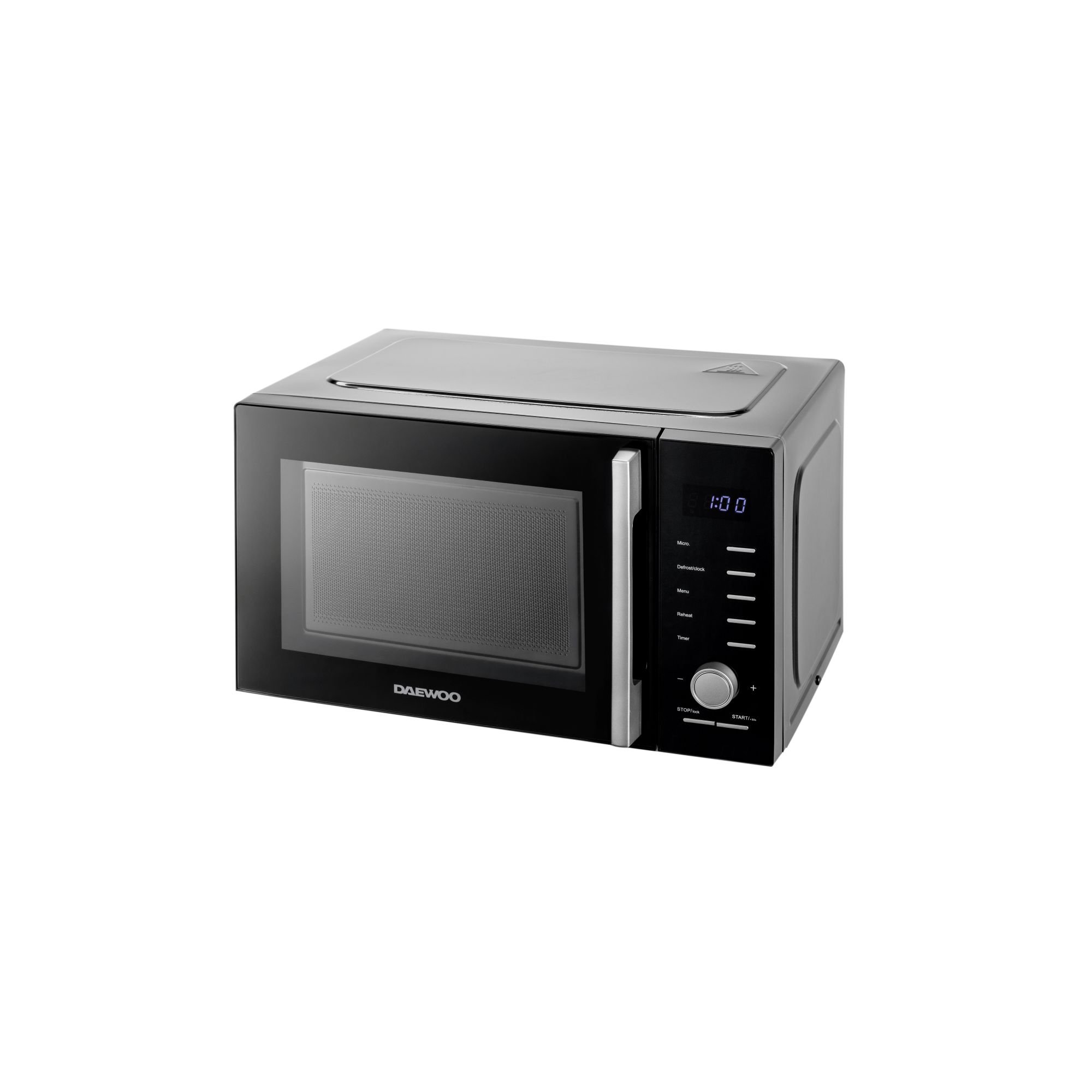 Cuptor microunde Daewoo KOR-25RBK, 850 W, 25 l, microunde, negru