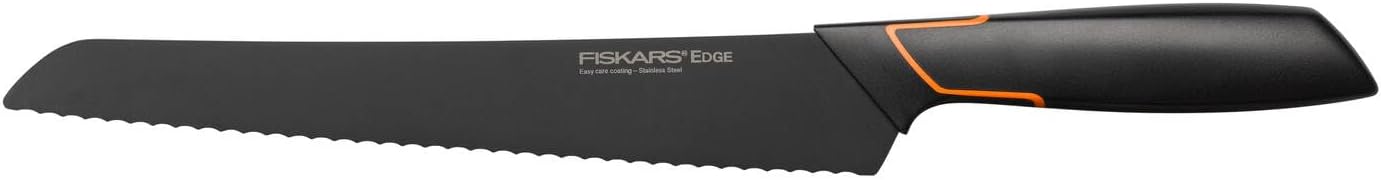 FISKARS Cutit panificatie fiskars, 23 cm, otel, negru, 1003093