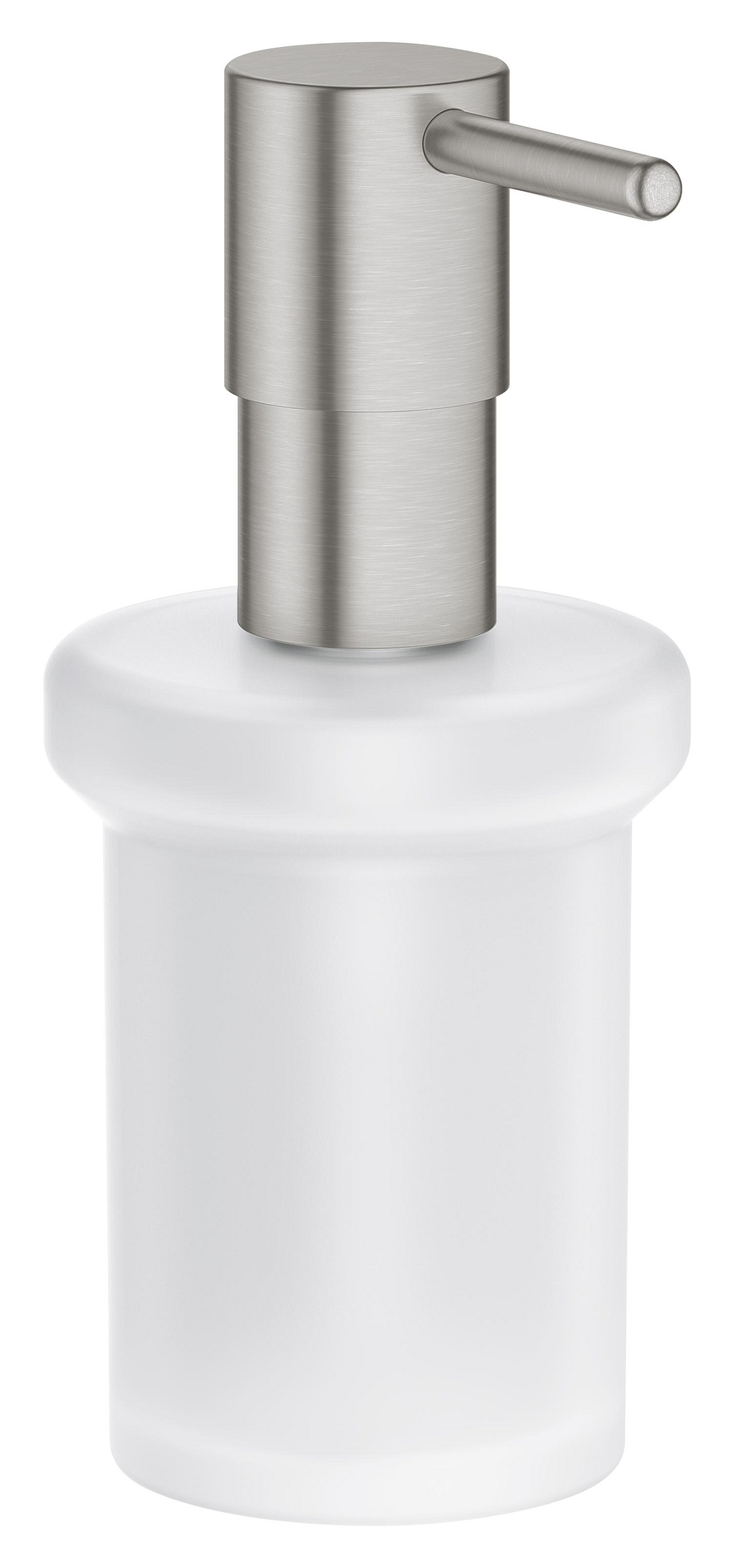 Grohe Dozator grohe start, pe suport, 160 ml, sticla, mat, otel satinat, 41188dc0