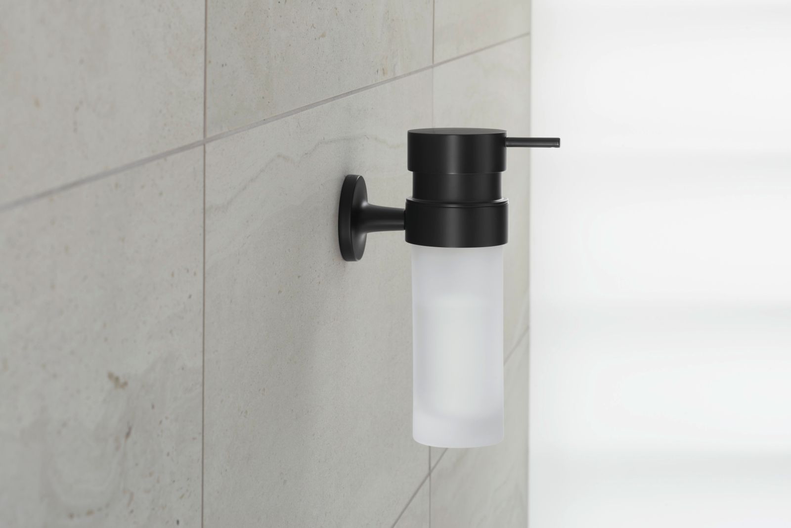 Dozator sapun Duravit 0099354600, baie Starck T, tip instalare pe pere