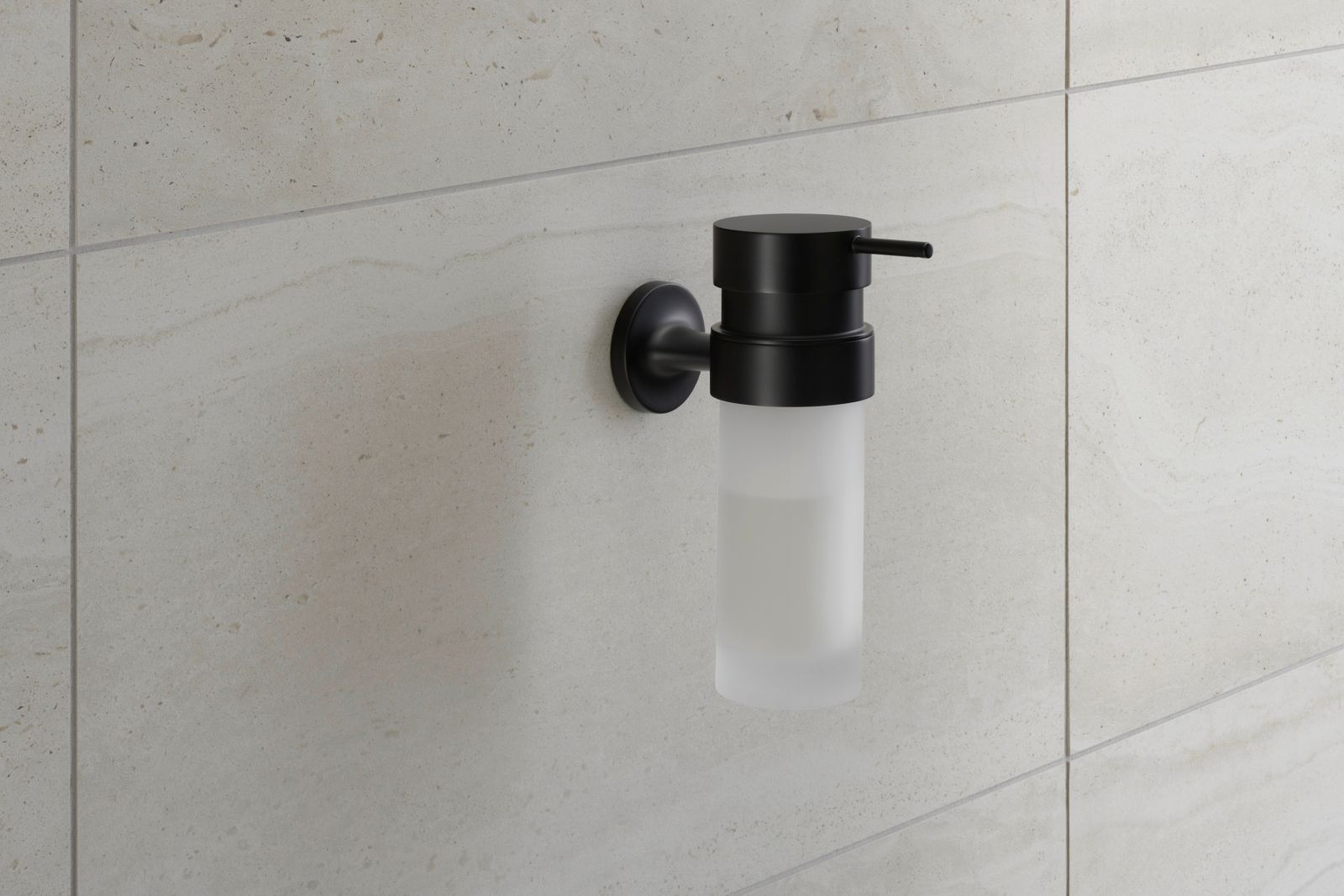 Dozator sapun Duravit 0099354600, baie Starck T, tip instalare pe pere