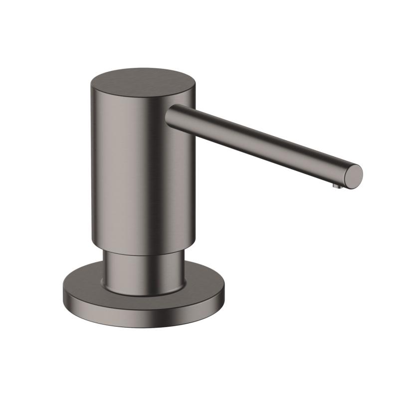 Hansgrohe Dozator sapun bucatarie hansgrohe a41 40438340, incastrat, 500 ml, mat, antracit