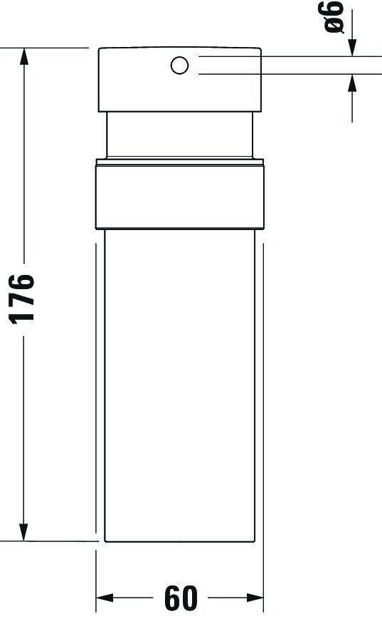 Dozator sapun Duravit 0099351000, Starck T, tip instalare pe perete, v