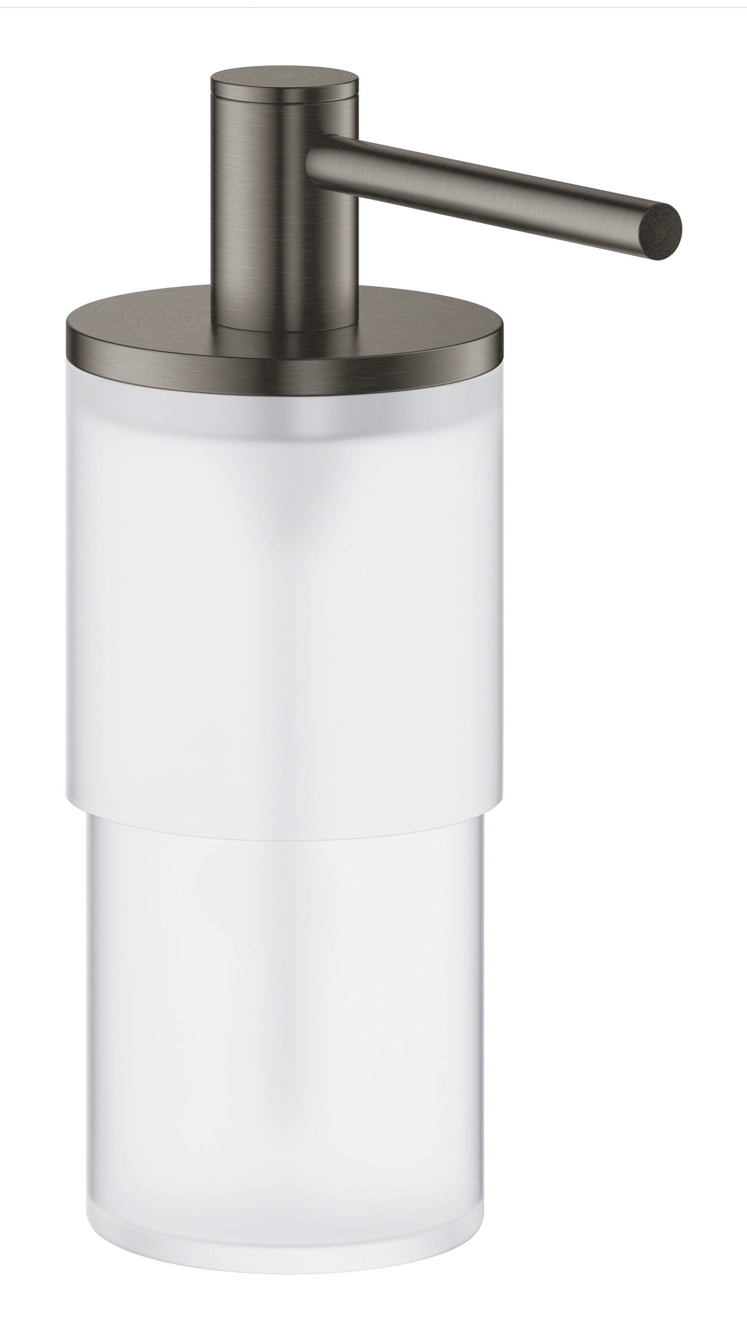 Grohe Dozator sapun lichid grohe atrio 40306al3, 160 ml, pe suport, metal/sticla, mat, grafit