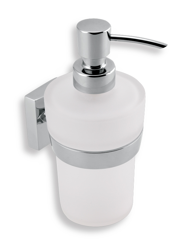 Novaservis Dozator sapun novaservis metalia 12, pe perete, 200 ml, sticla/metal, crom, 0255,0