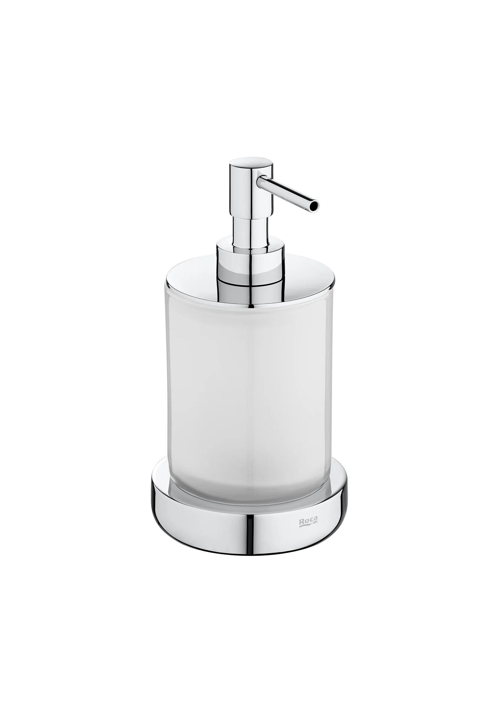Roca Dozator sapun roca tempo, pe blat, 160 ml, sticla/metal, crom, a817026001