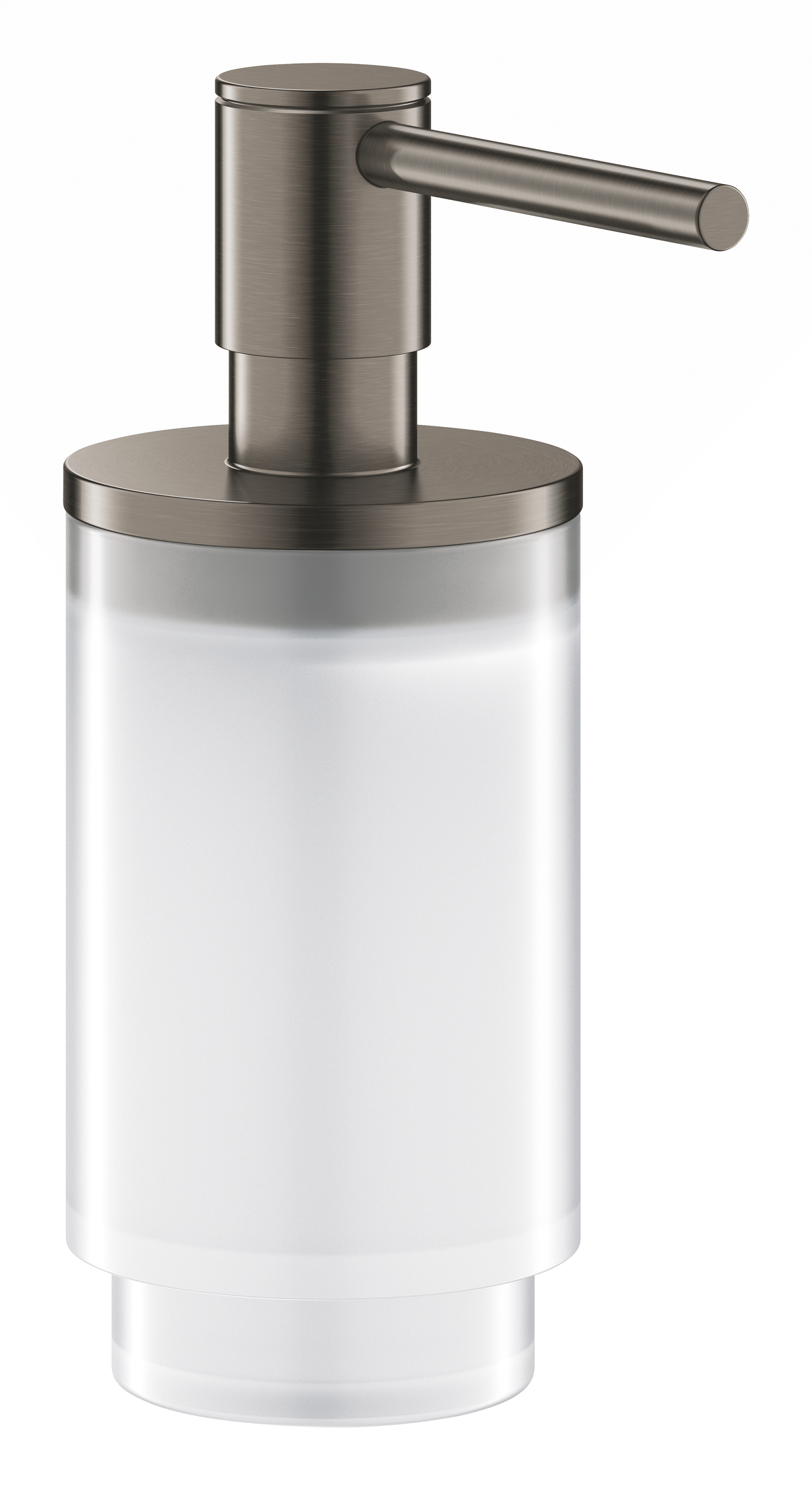 Grohe Dozator sapun grohe selection, pe suport, 130 mm, sticla/metal, mat, grafit, 41028al0