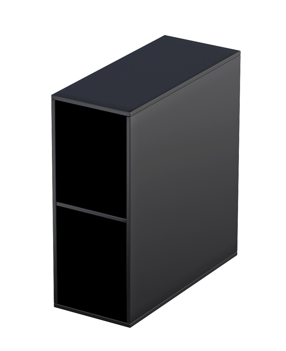 Oristo  Dulap cabinet oristo uni, suspendat, 20 x 45 x 50 cm, raft, mat, negru, 00-po-20-8