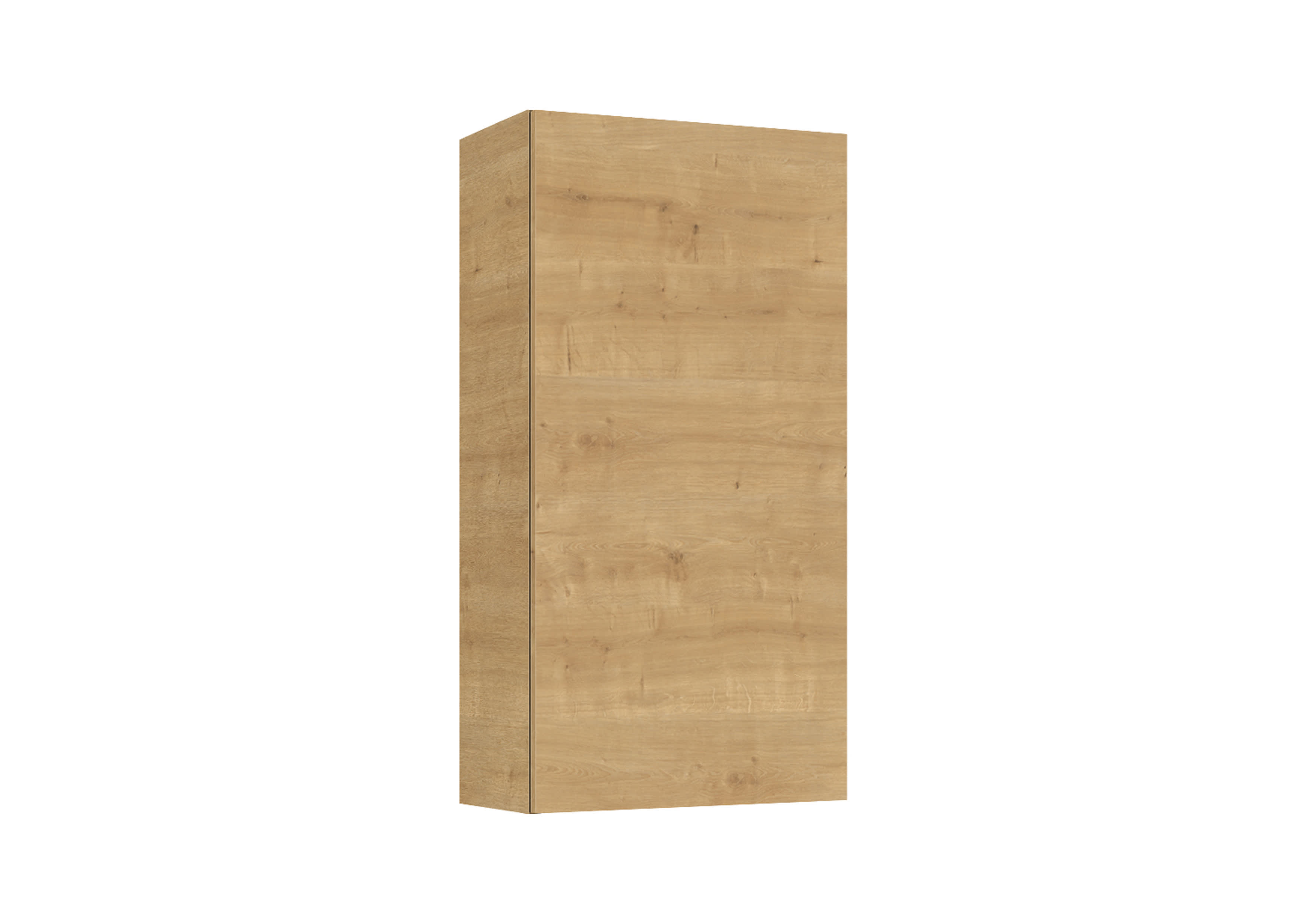 Roca Dulap cabinet roca extra, suspendat, 40 x 21.6 x 80 cm, usa, push, mat, maro stejar, a857958464