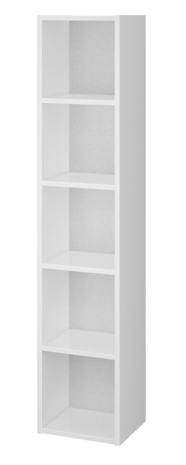 Cersanit Dulap coloana cersanit crea, suspendat, 140 x 30 x 25 cm, rafturi, lucios, alb, s924-023