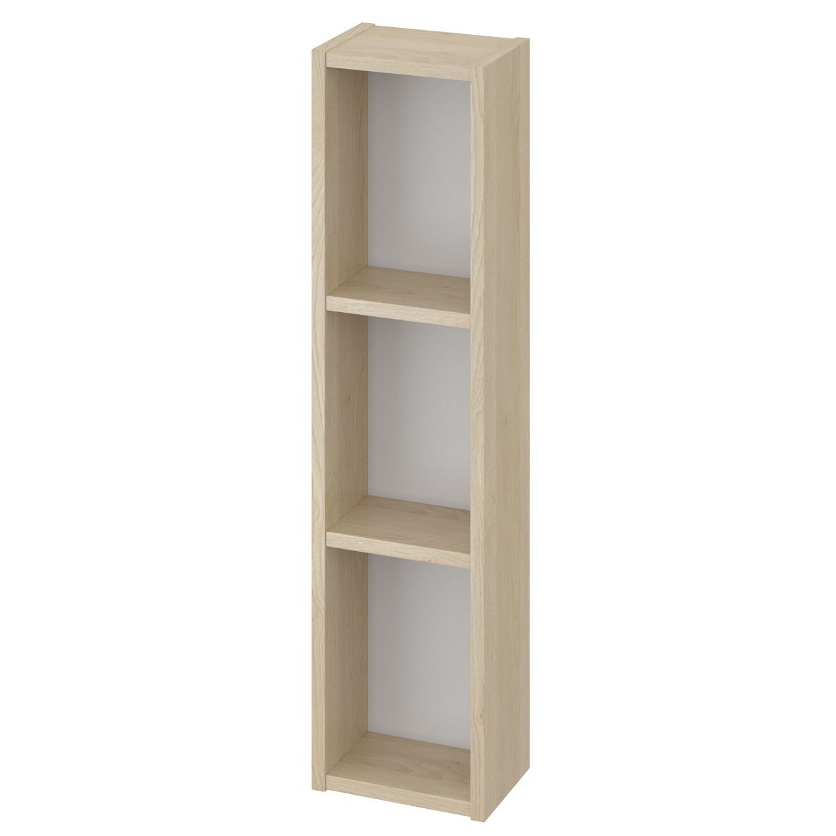 Cersanit Dulap coloana cersanit moduo, suspendat, 20 x 14 x 80 cm, raft, mat, maro, k116-023