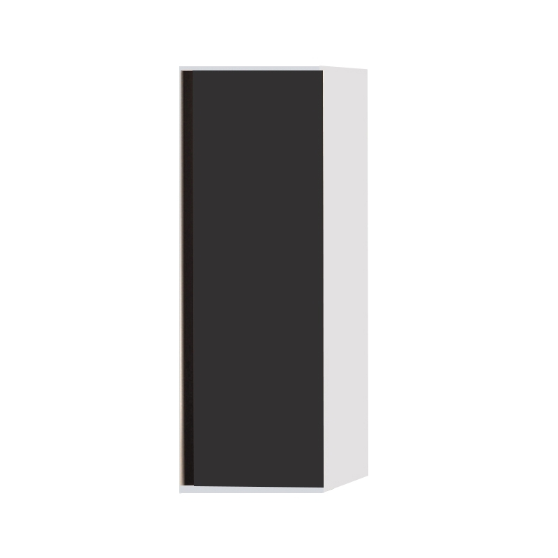 Kolpasan Dulap coloana kolpasan, suspendat, 45 x 35 x 130 cm, usa, mat, negru, 514320