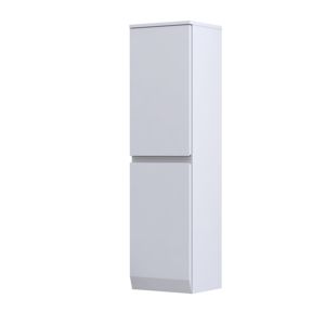 Oristo  Dulap coloana oristo horyzont, suspendat, 50 x 34 x 150 cm, usa, softclose, mat, alb, 37-sb-40-2-new