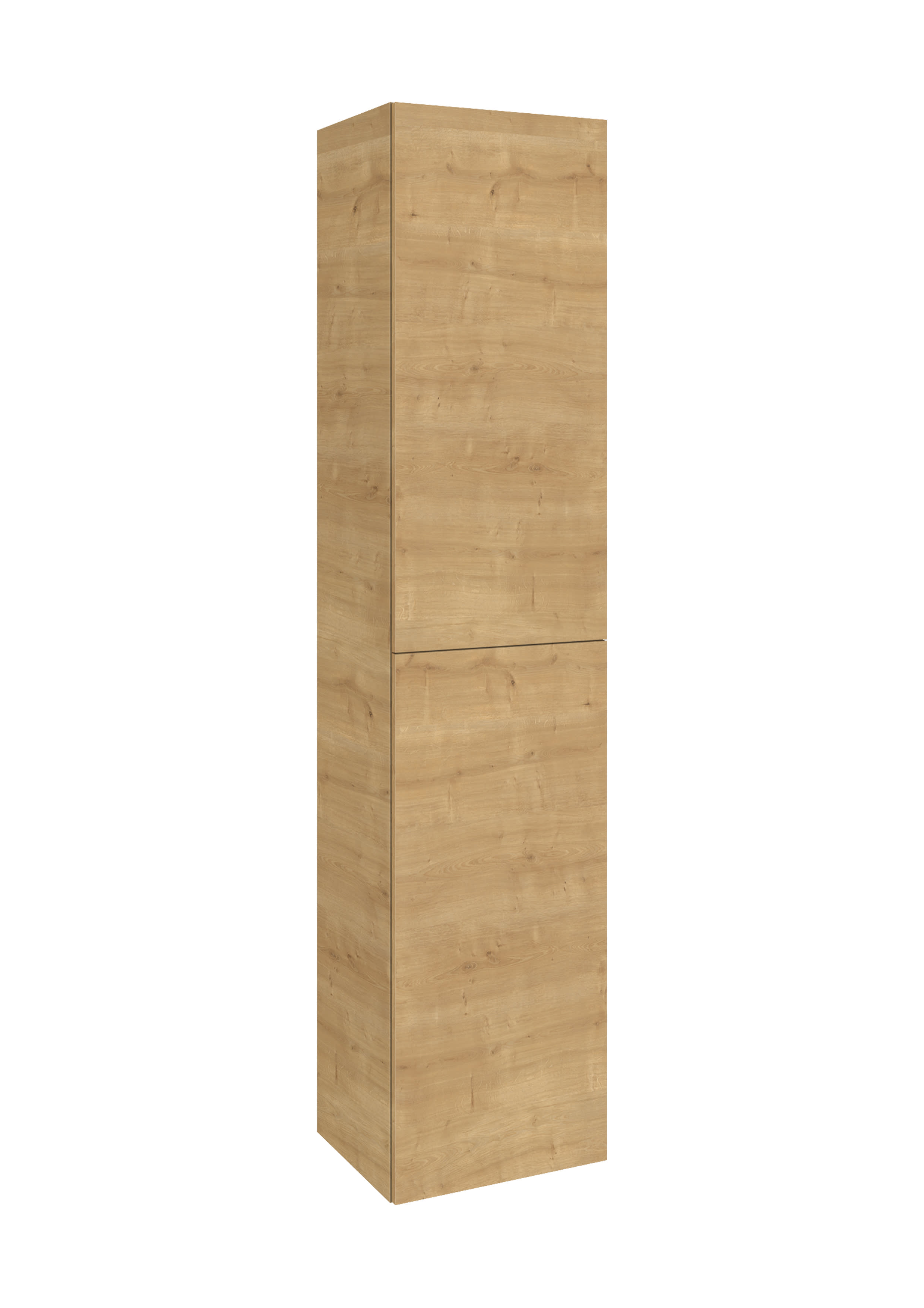 Roca Dulap coloana roca extra, suspendat, 40 x 35 x 180 cm, usi, mat, maro stejar, a857956464