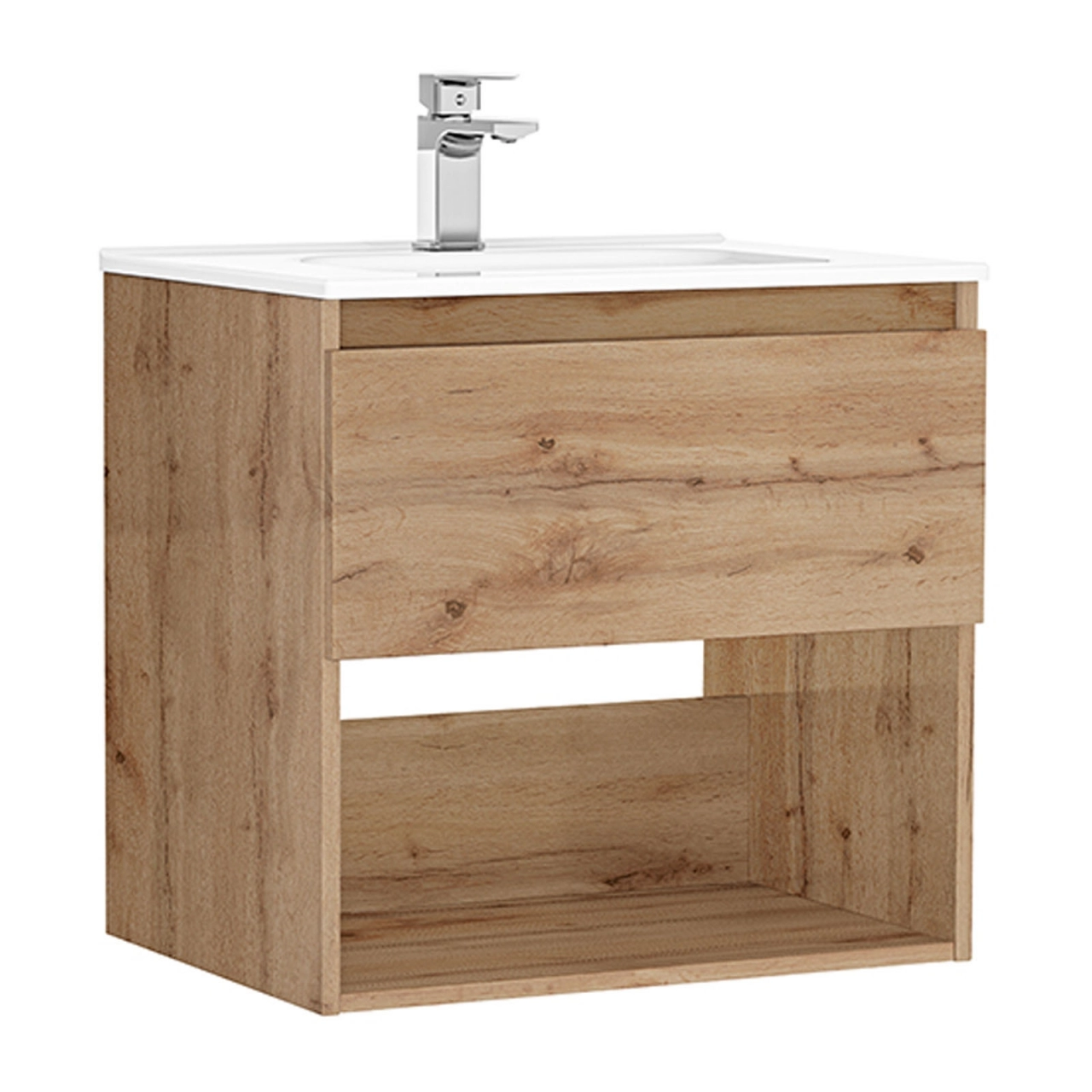 Gala  Dulap cu lavoar gala daily, 60 x 46 x 56 cm, sertar, mat, maro, 7895574