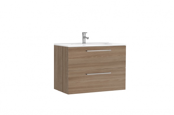 Gala  Dulap cu lavoar gala handy, 80 x 46 x 56 cm, sertar, mat, maro, 7894385