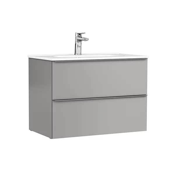 Gala  Dulap cu lavoar gala shona, 80 x 46 x 46 cm, sertar, mat, gri, 7896331