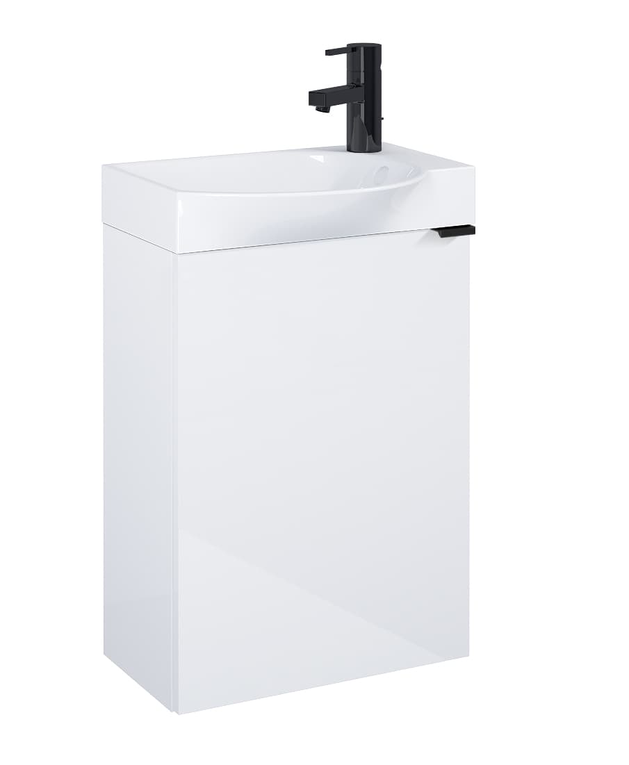 Roca Dulap cu lavoar roca micro plus, suspendat, 45 x 34 x 68 cm, usa, lucios, alb, a852444806