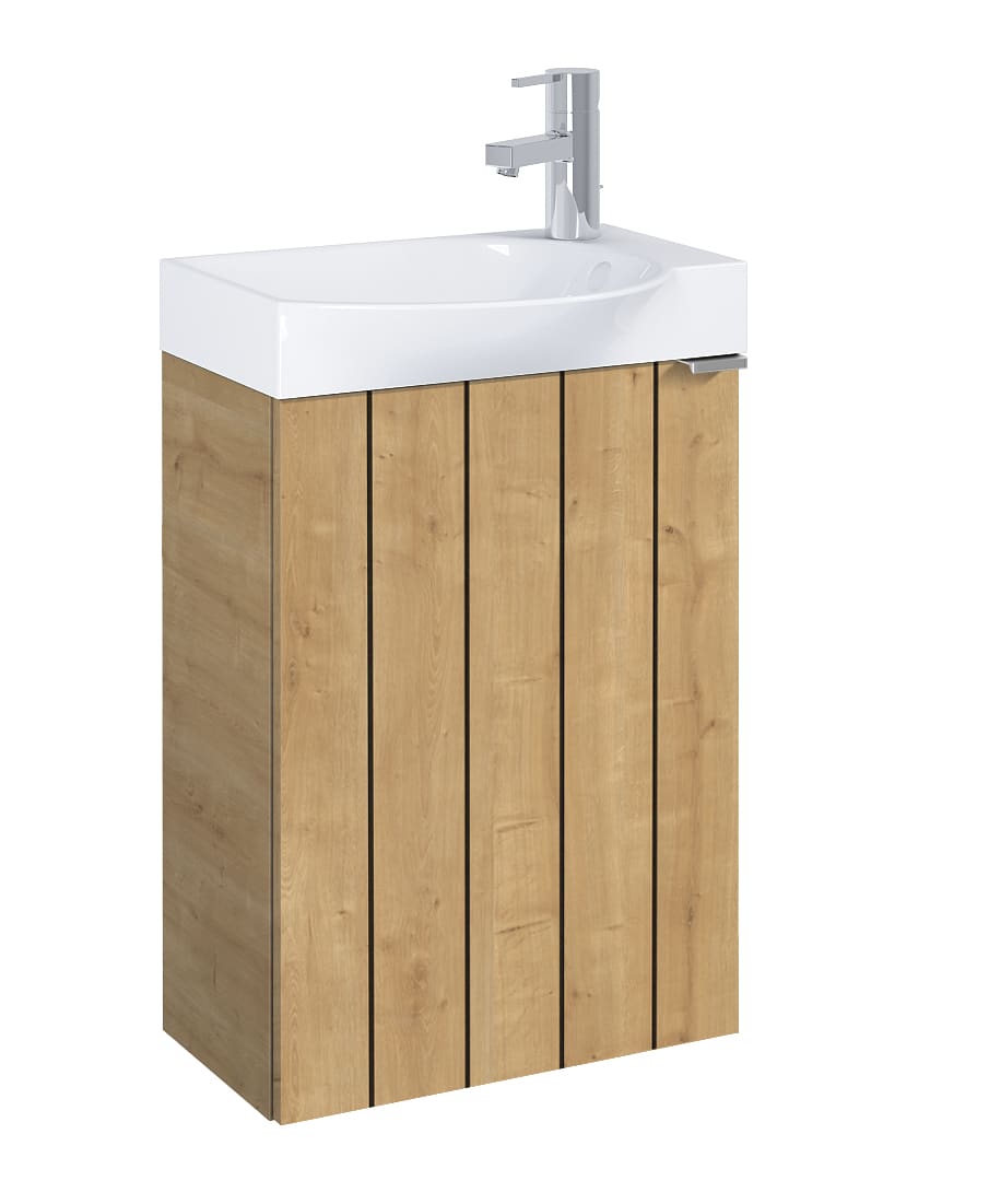Dulap cu Roca A852444574, lavoar Micro Plus, montaj pe perete, lavoar 