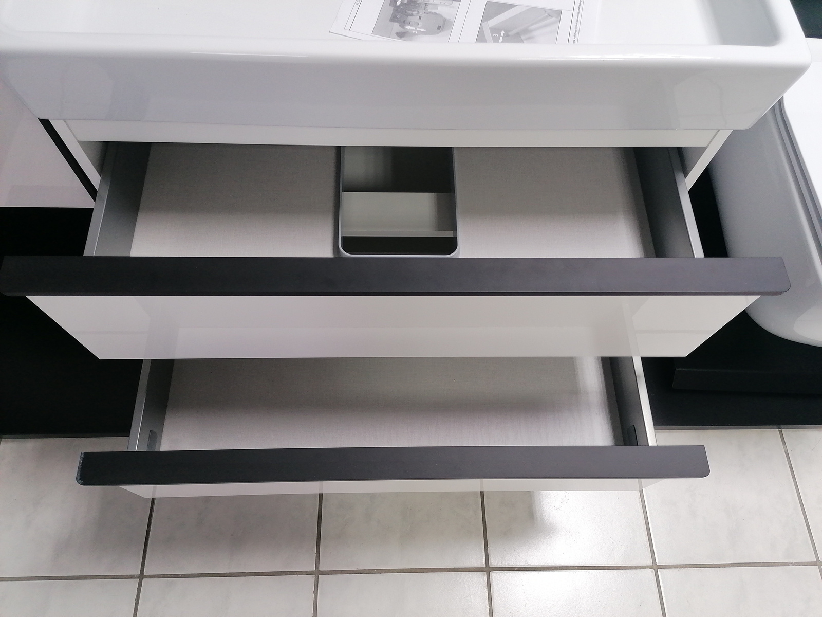 sino ページ Dulap pentru lavoar Cersanit Virgo, suspendat, 80 x 43 x …