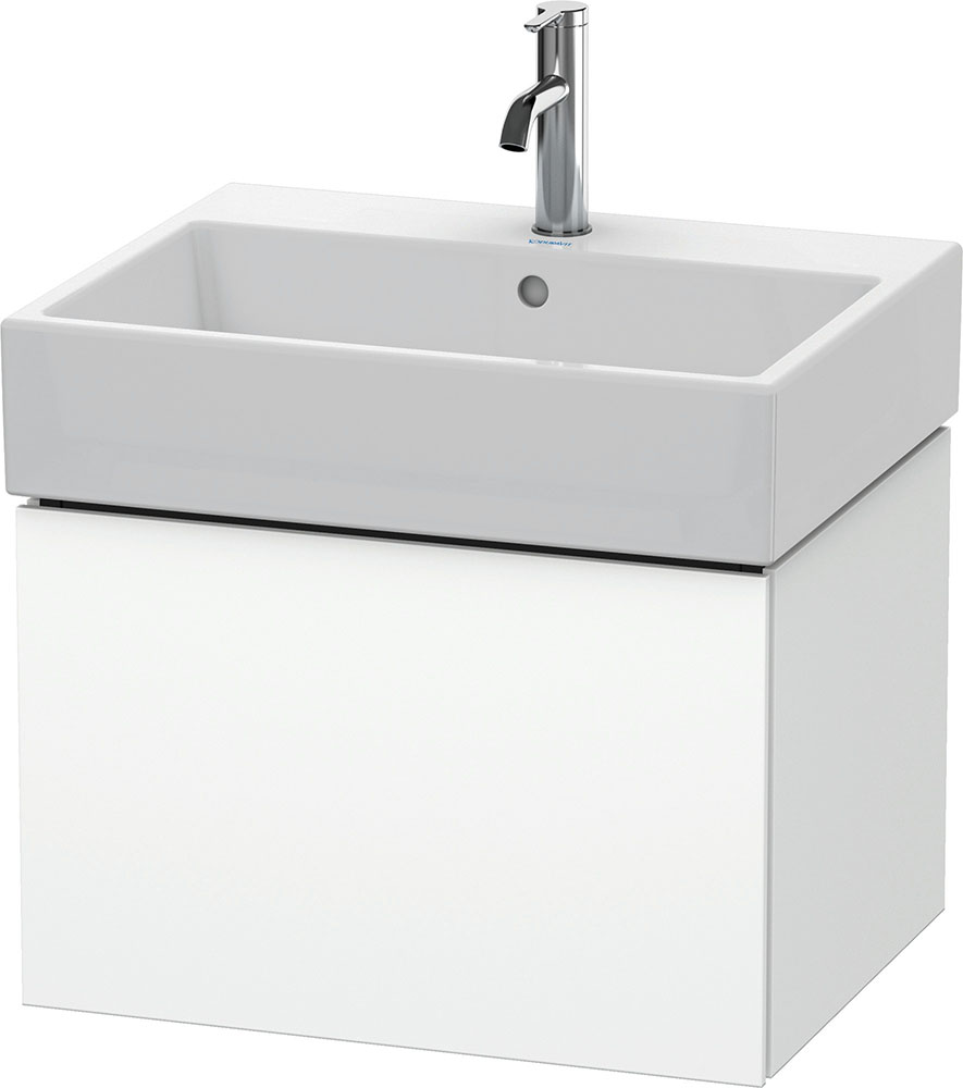Duravit  Dulap pentru lavoar duravit l-cube, pe perete, 39 x 58 x 46 cm, sertar, mat, alb, lc617501818