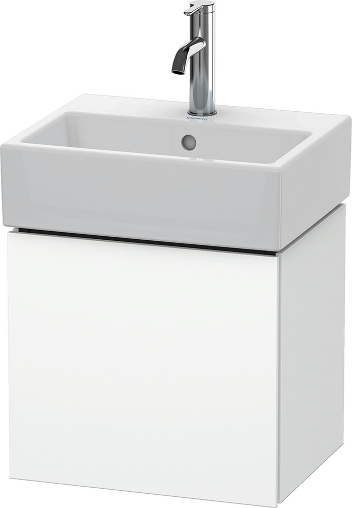 Duravit  Dulap pentru lavoar duravit l-cube, pe perete, 40 x 43 x 34 cm, usa, mat, alb, lc6245l1818