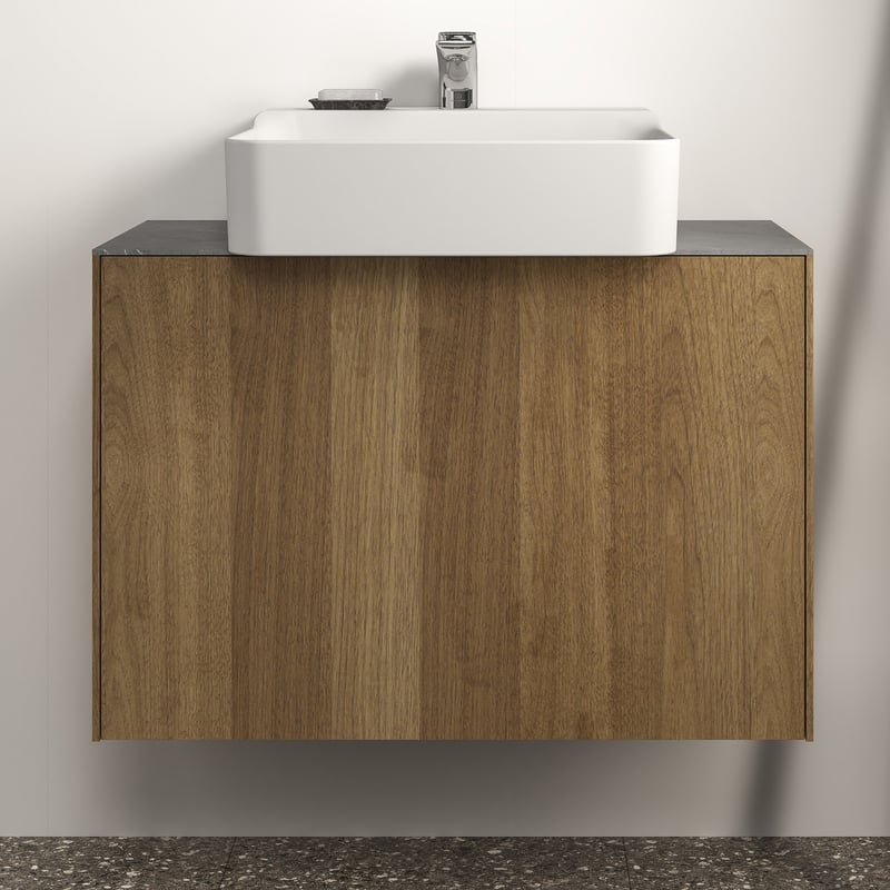 Ideal Standard Dulap pentru lavoar ideal standard conca, suspendat, 80 x 54 x 35 cm, sertar, mat, maro, t3994y5
