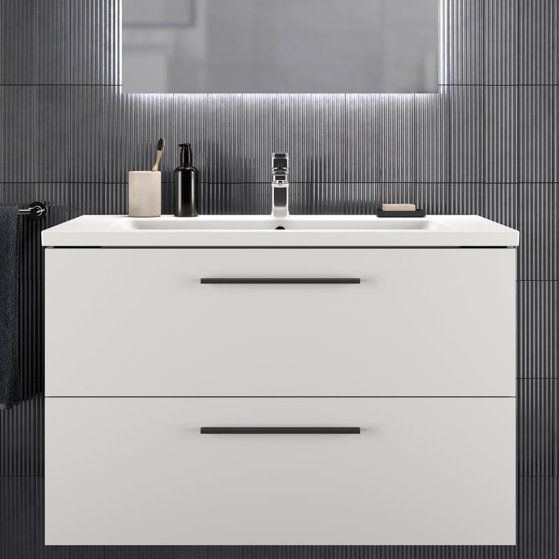Ideal Standard Dulap pentru lavoar ideal standard i.life b, suspendat, 100 x 63 x 51 cm, sertar, mat, alb, t5276du
