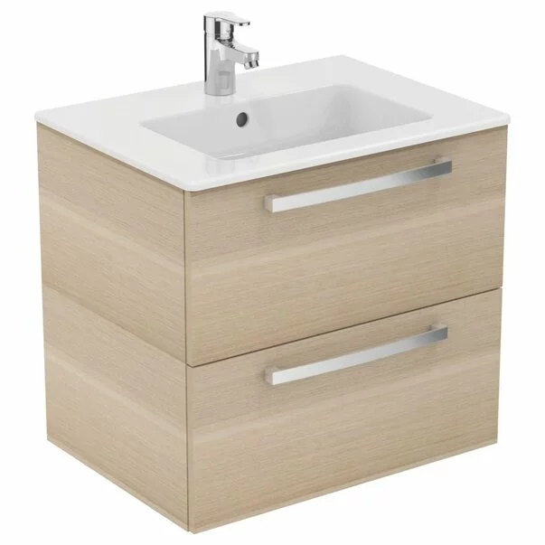 Ideal Standard Dulap pentru lavoar ideal standard tempo, suspendat, 60 x 45 x 56 cm, sertare, mat, maro, e3240os
