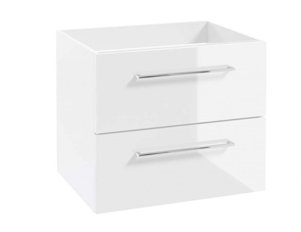 Kielle  Dulap pentru lavoar kielle vega, suspendat, 60 x 50 x 46 cm, sertare, lucios, alb, 50018600